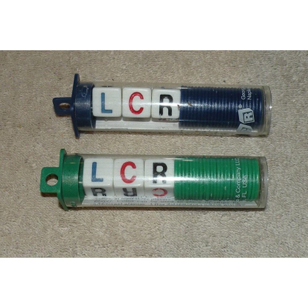 Lot 2  LCR Left Center Right Dice Games 2010 George & Company